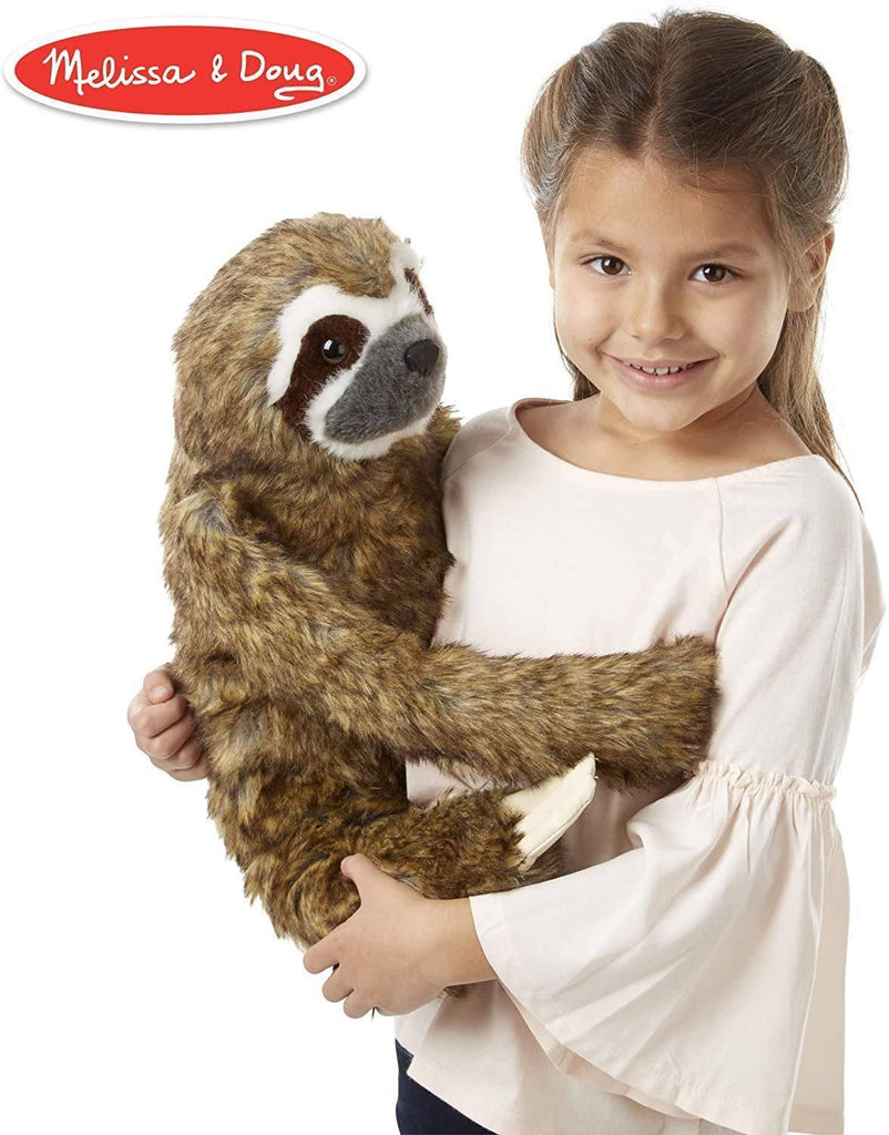 Melissa & Doug Lifelike Plush Sloth Stuffed Animal - TOYBOX Toy Shop