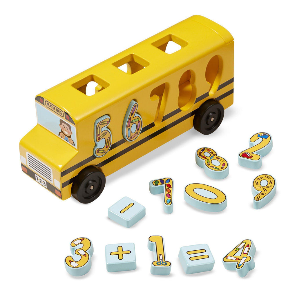 Melissa & Doug Number Matching Math Bus - TOYBOX Toy Shop