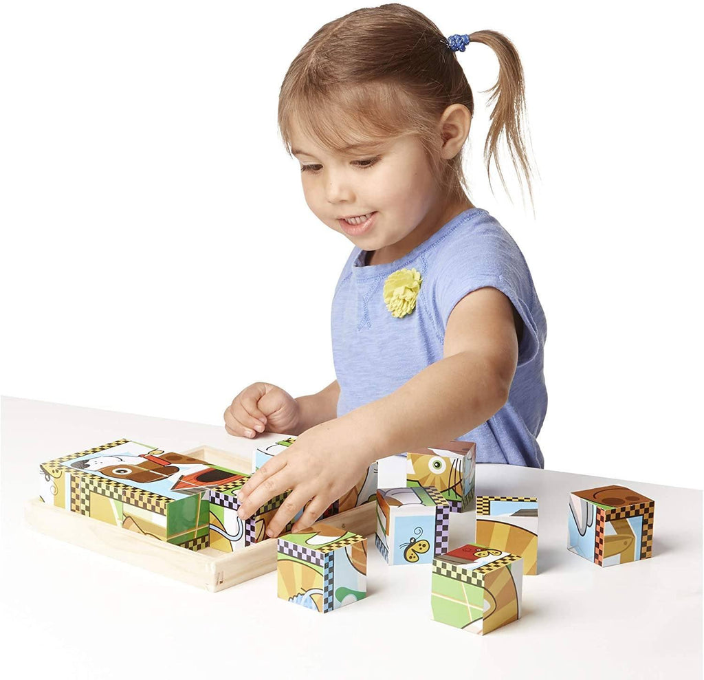 Melissa & Doug Pets Cube Puzzle - TOYBOX Toy Shop