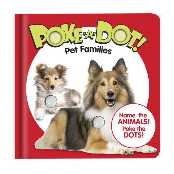 Melissa & Doug Poke-a-Dot - Pet Families Book - TOYBOX Toy Shop