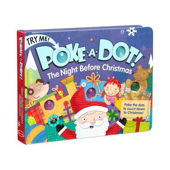 Melissa & Doug Poke-a-Dot - The Night Before Christmas Board Book - TOYBOX Toy Shop
