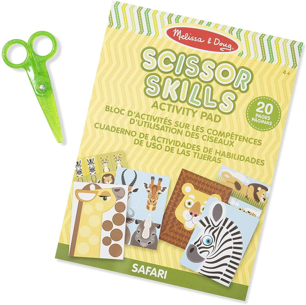 Melissa & Doug Safari Scissor Skills Activity Pad - TOYBOX