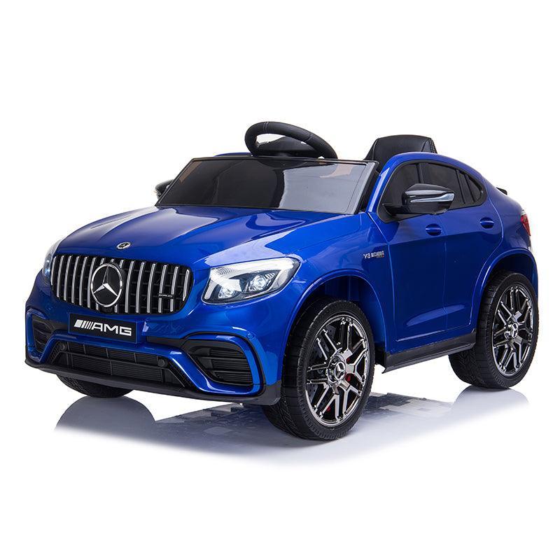 Mercedes-AMG GLC 63 S COUPE Battery Ride-on Car with Remote Control - Blue - TOYBOX Toy Shop
