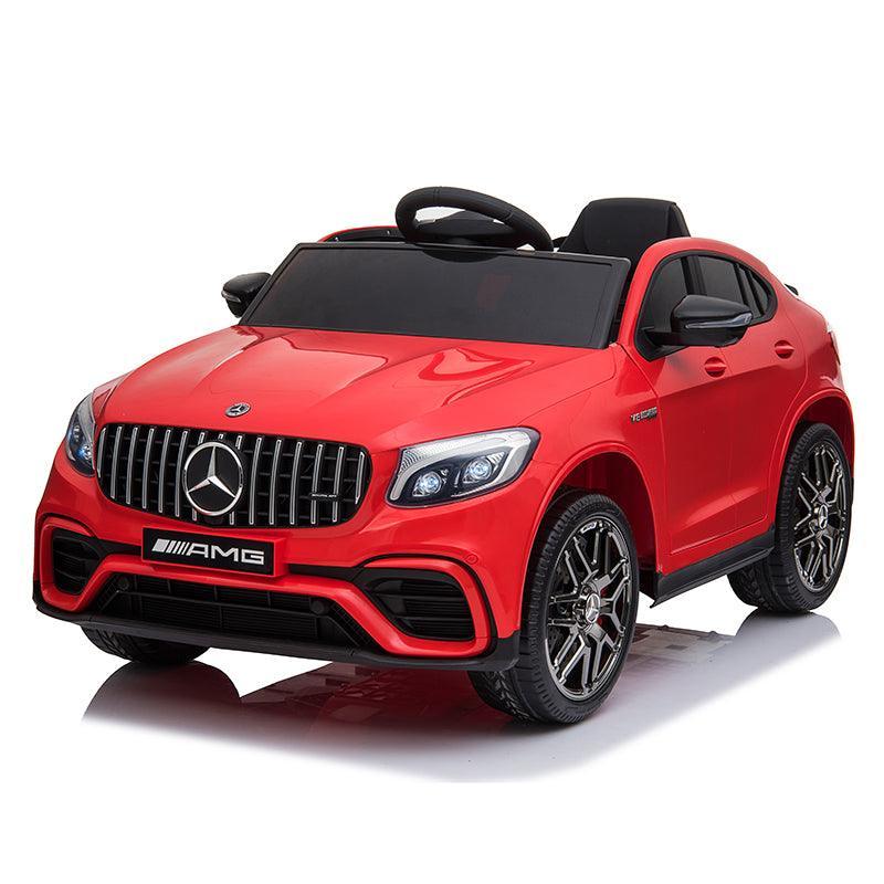 Mercedes-AMG GLC 63 S COUPE Battery Ride-on Car with Remote Control - Red - TOYBOX Toy Shop