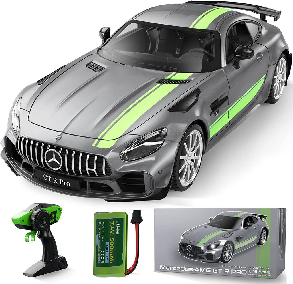 MERCEDES-AMG GT R Pro  Remote Control Car with Lights 1:16 Scale - TOYBOX Toy Shop