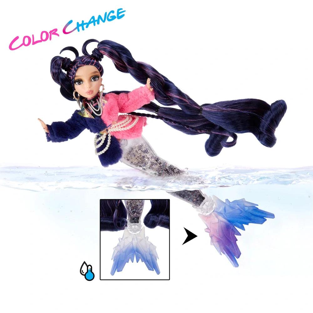 Mermaze Mermaidz Winter Waves Colour Change Fashion Doll - Nera - TOYBOX Toy Shop