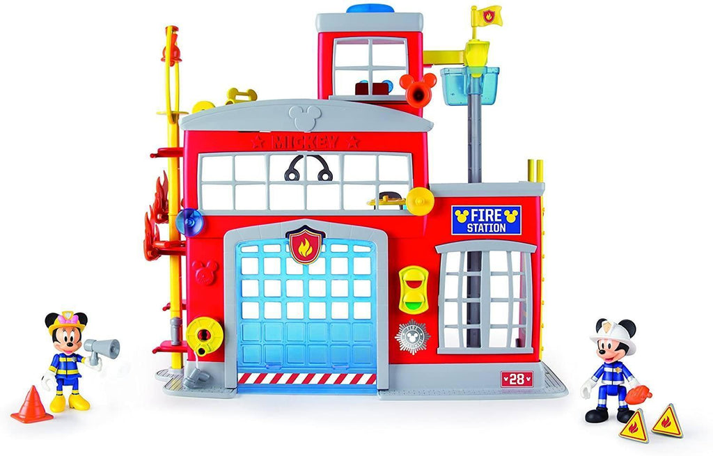 Mickey Mouse Club House Mickey Mouse to the Rescue Fire Station - TOYBOX Toy Shop