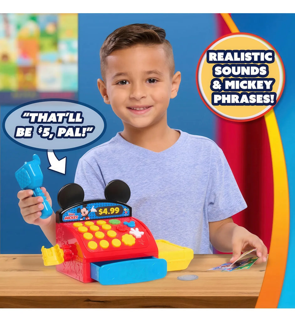 Mickey Mouse Clubhouse Cash Register with Sounds 💰 – TOYBOX