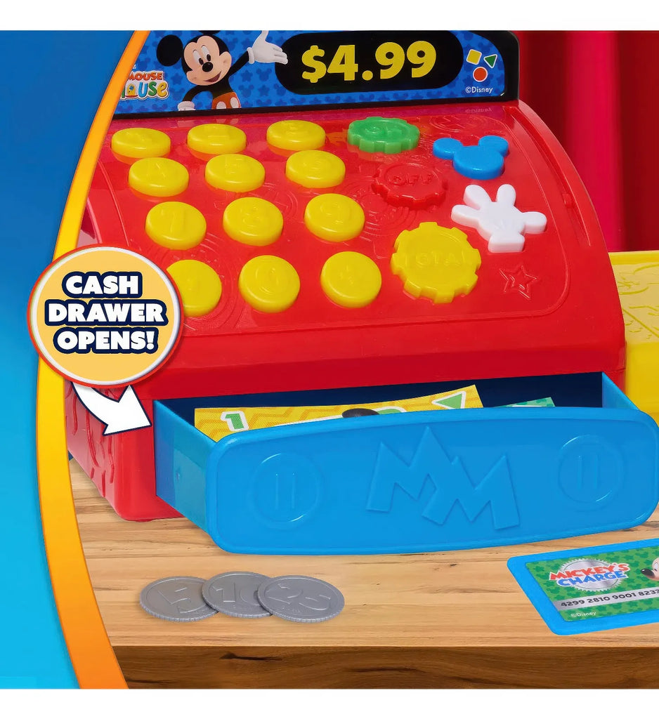Mickey Mouse Clubhouse Cash Register with Sounds 💰 – TOYBOX