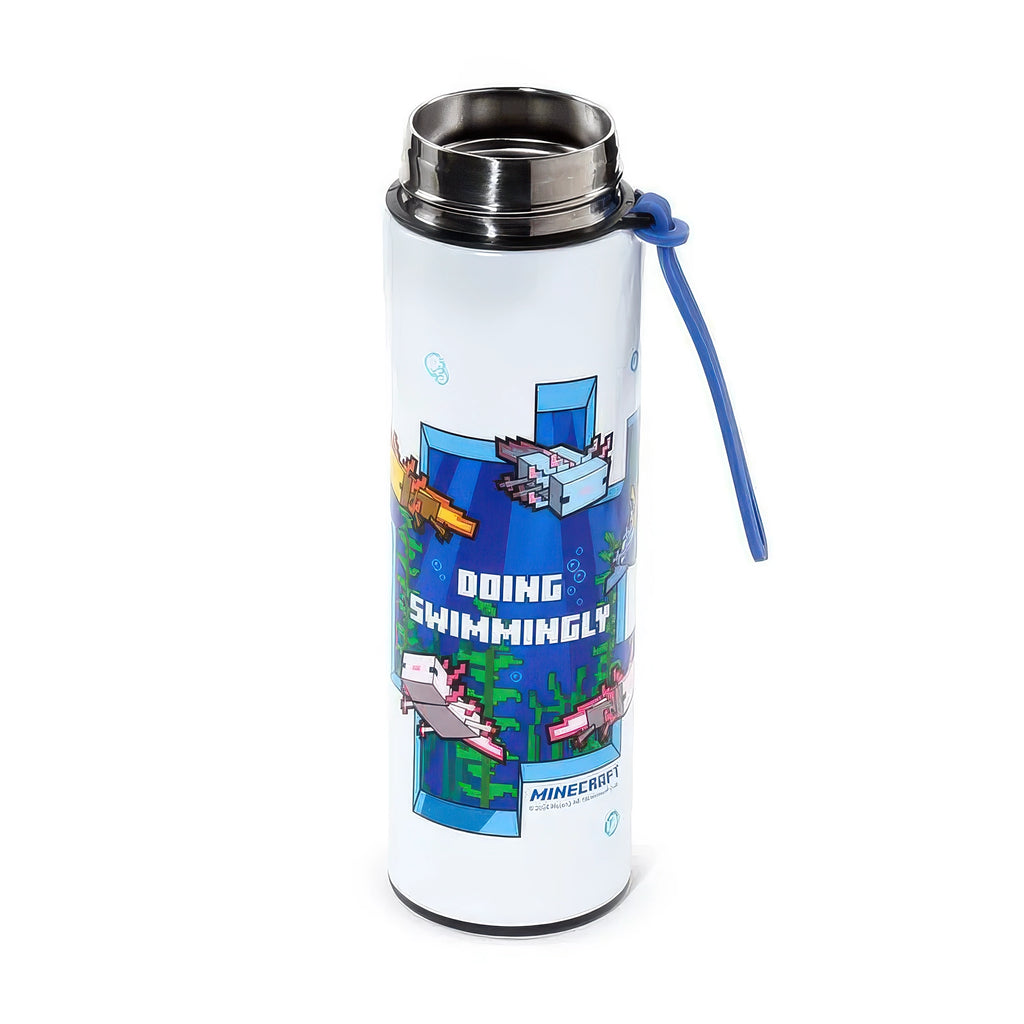 Minecraft Axolotl Thermos Stainless-steel Bottle 450ml