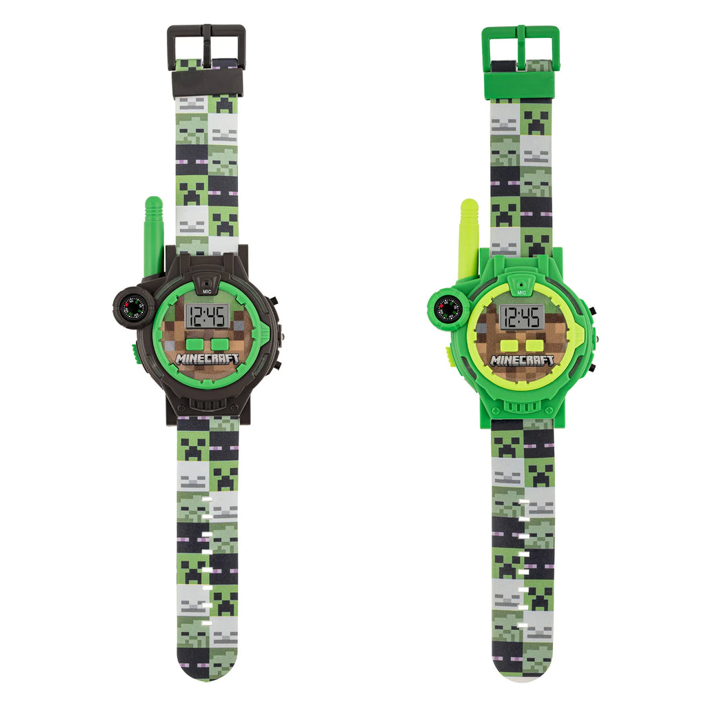 Minecraft Boy's Digital Quartz Watch with Silicone Strap - TOYBOX Toy Shop
