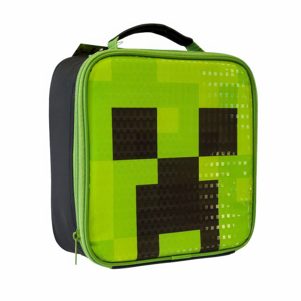 Minecraft Cubic Creeper Lunch Bag - TOYBOX Toy Shop