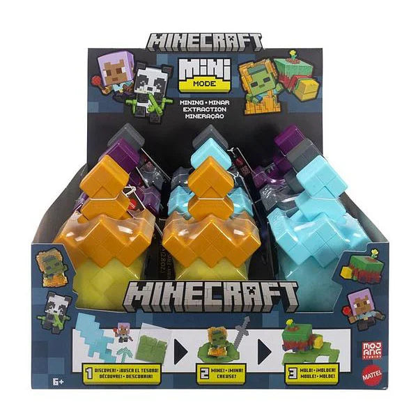 Minecraft Mini Mode Mini Mining - Assorted – TOYBOX