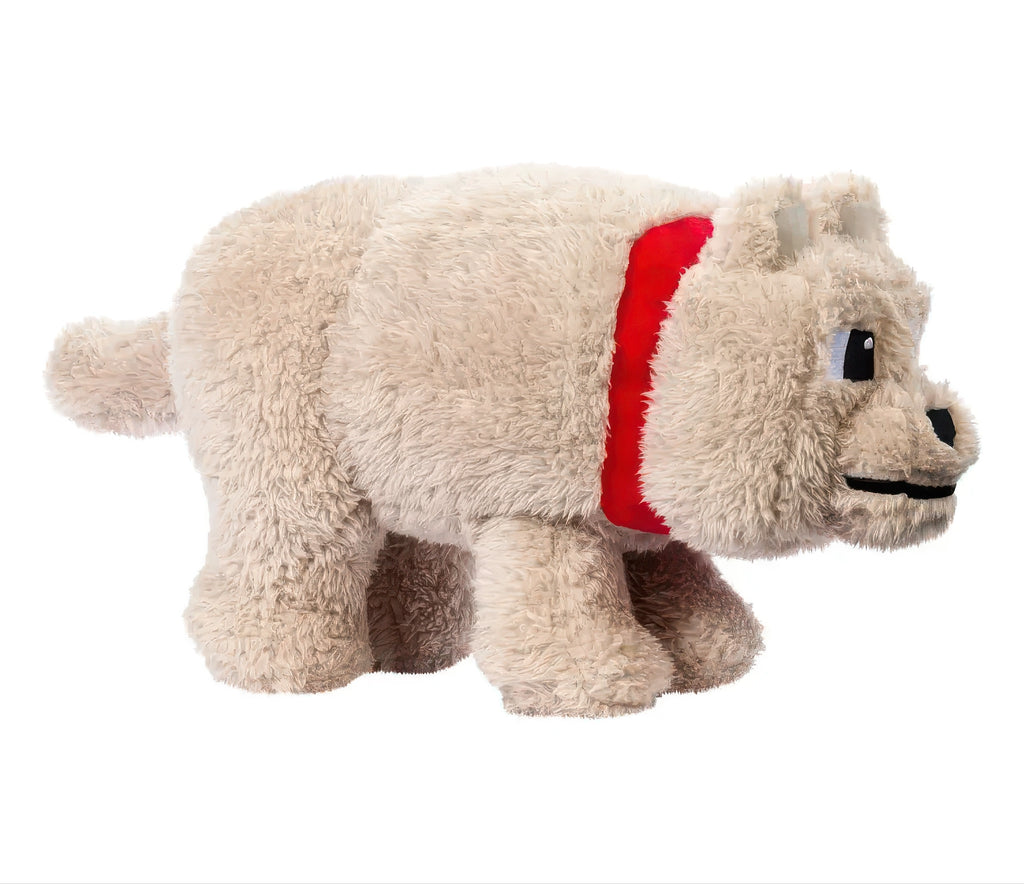 Minecraft Movie Plush Figure Dennis The Wolf 20cm