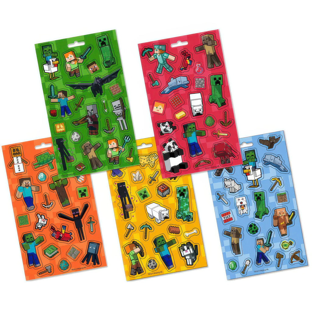Minecraft Sticker Box Minecraft Stickers Set – TOYBOX