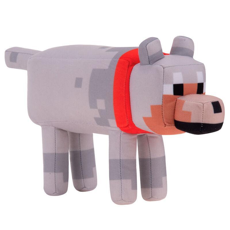 Minecraft Tamed Wolf Plush Toy 29cm - TOYBOX Toy Shop