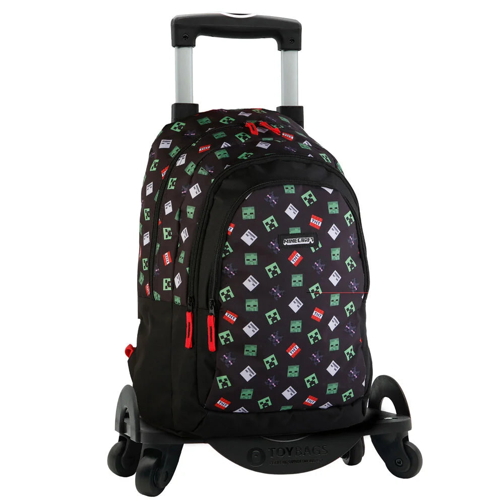 Minecraft TNT Backpack & Toybags Trolley 42cm - TOYBOX Toy Shop