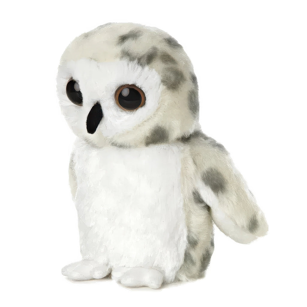 Mini Flopsies Snowy Owl Soft Toy