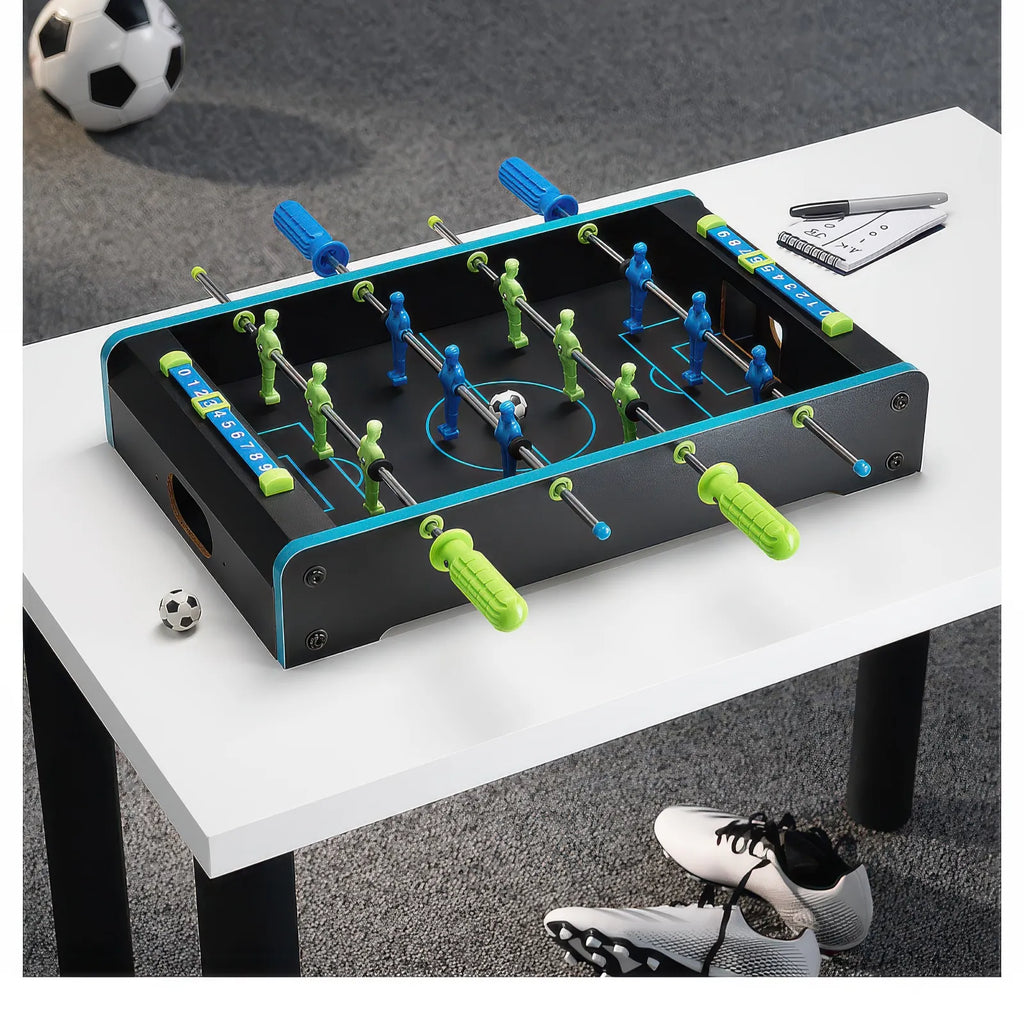 Mini Neon Table Top Football Game
