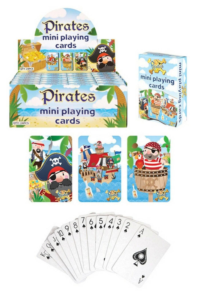 Mini Playing Cards Pirates Assorted - TOYBOX Toy Shop