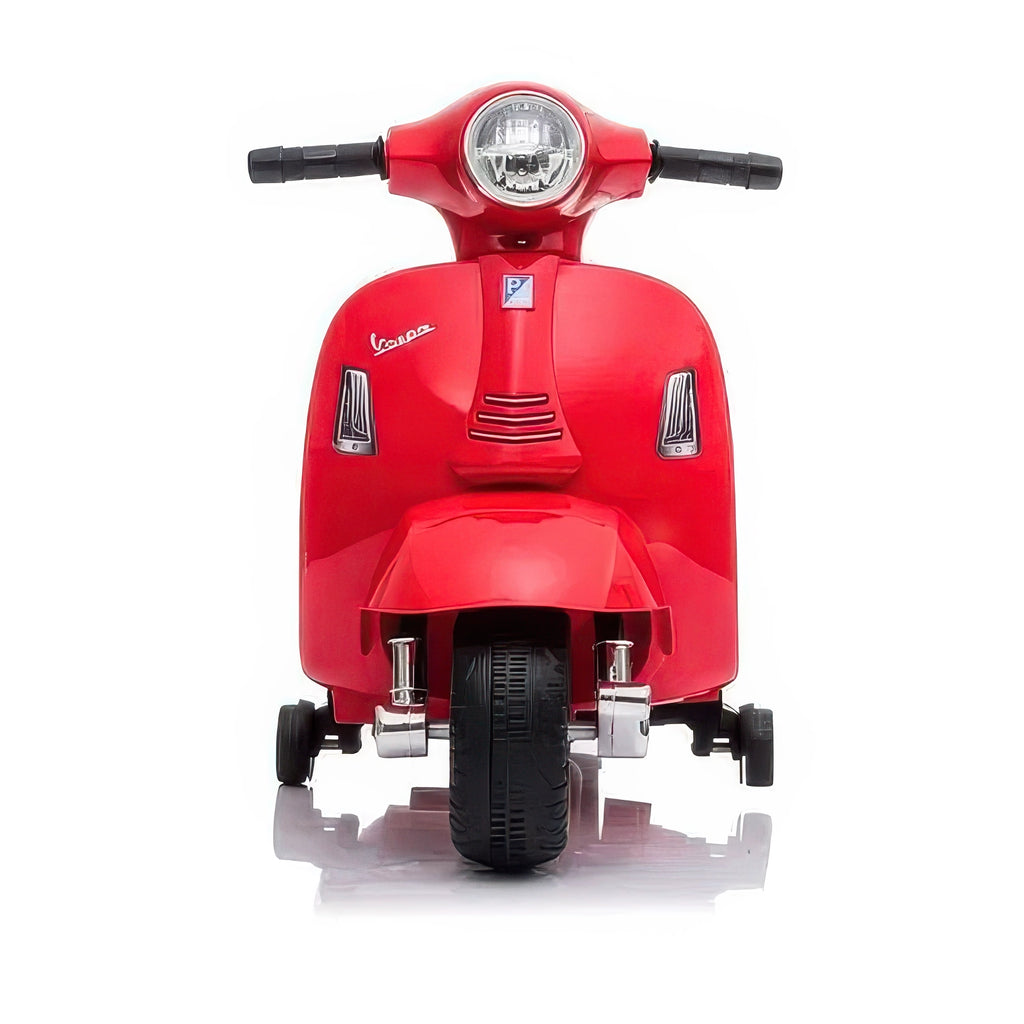 Mini Vespa Kids Electric 6v Battery Powered Motorbike Ride-on - Red