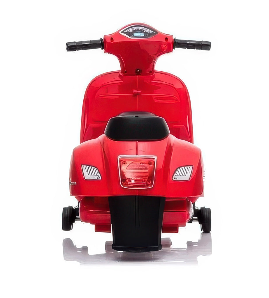 Mini Vespa Kids Electric 6v Battery Powered Motorbike Ride-on - Red