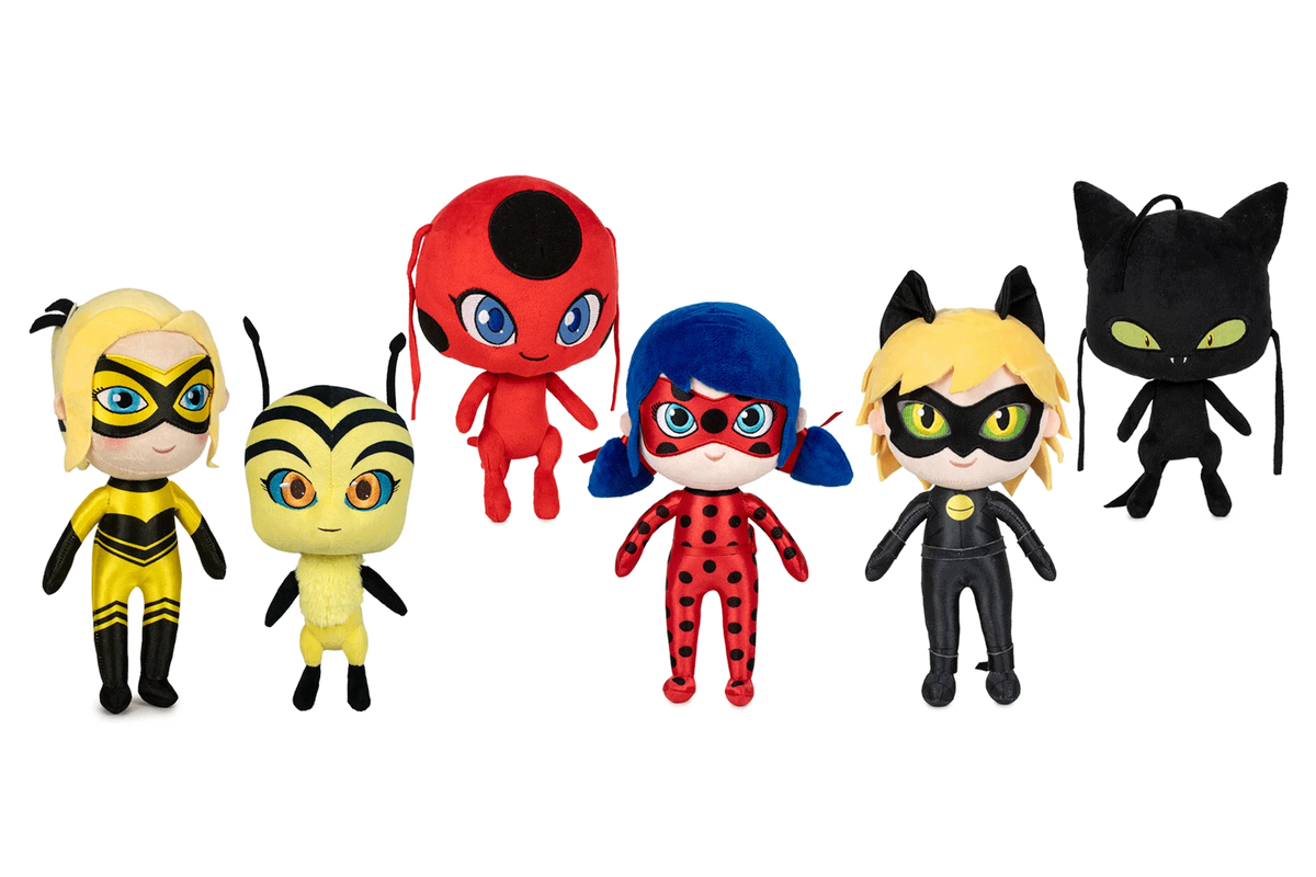 Miraculous Ladybug 30cm Plush - Assortment | Buy Online at ♥️ TOYBOX