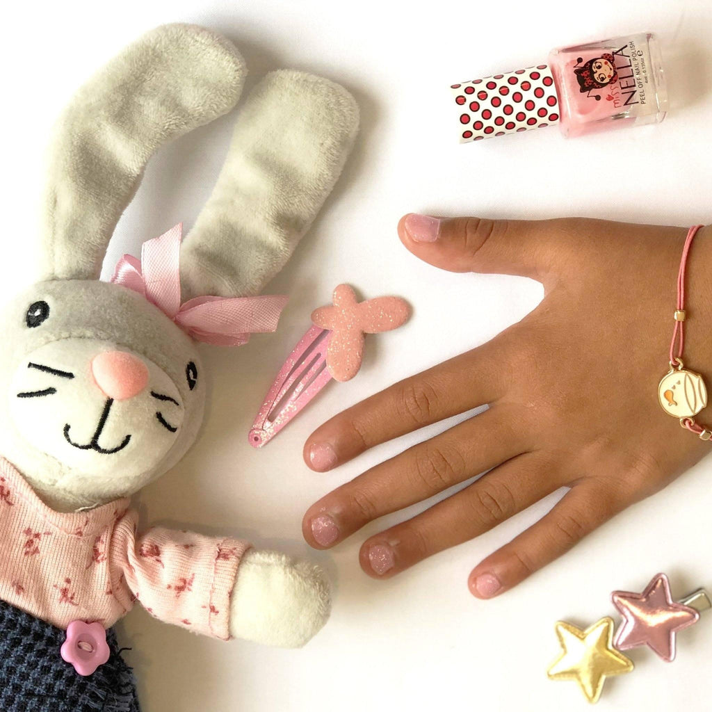 Miss Nella MN05 Cheeky Bunny 4ml Peel off Kids Nail Polish - TOYBOX Toy Shop