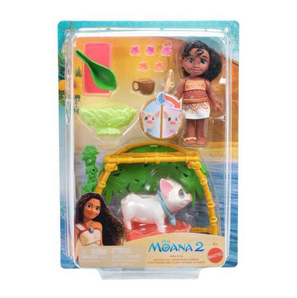 Moana 2 Simea & Pua Bathtime Fun Playset