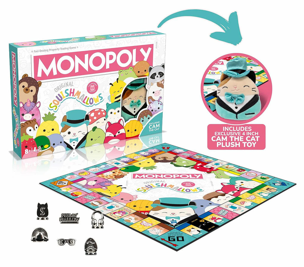 Monopoly Squishmallows Board Game Collectors Edition - TOYBOX Toy Shop