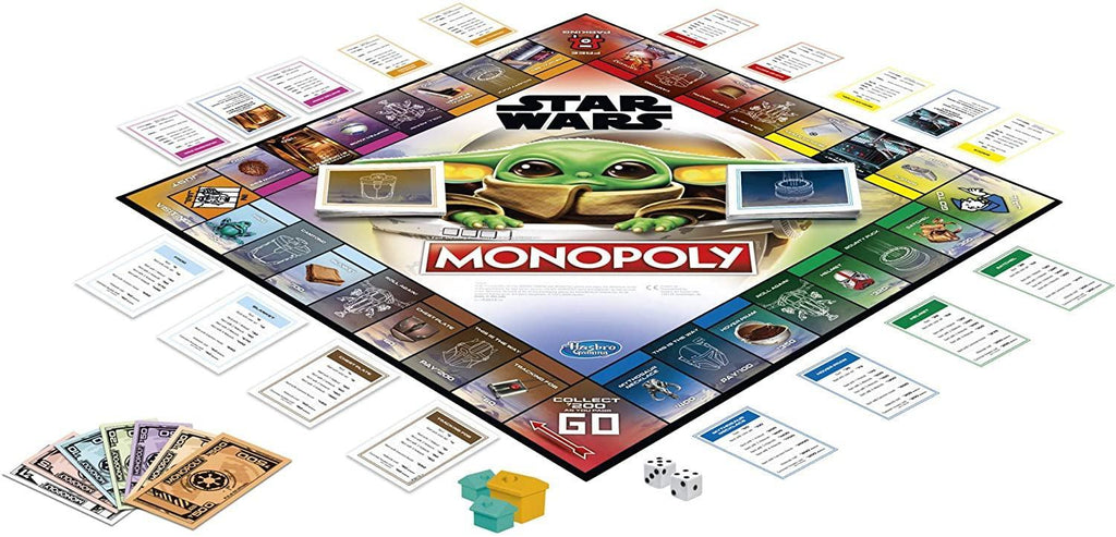 Monopoly Star Wars The Child Edition Board Game for Kids and Families (in Spanish) - TOYBOX Toy Shop