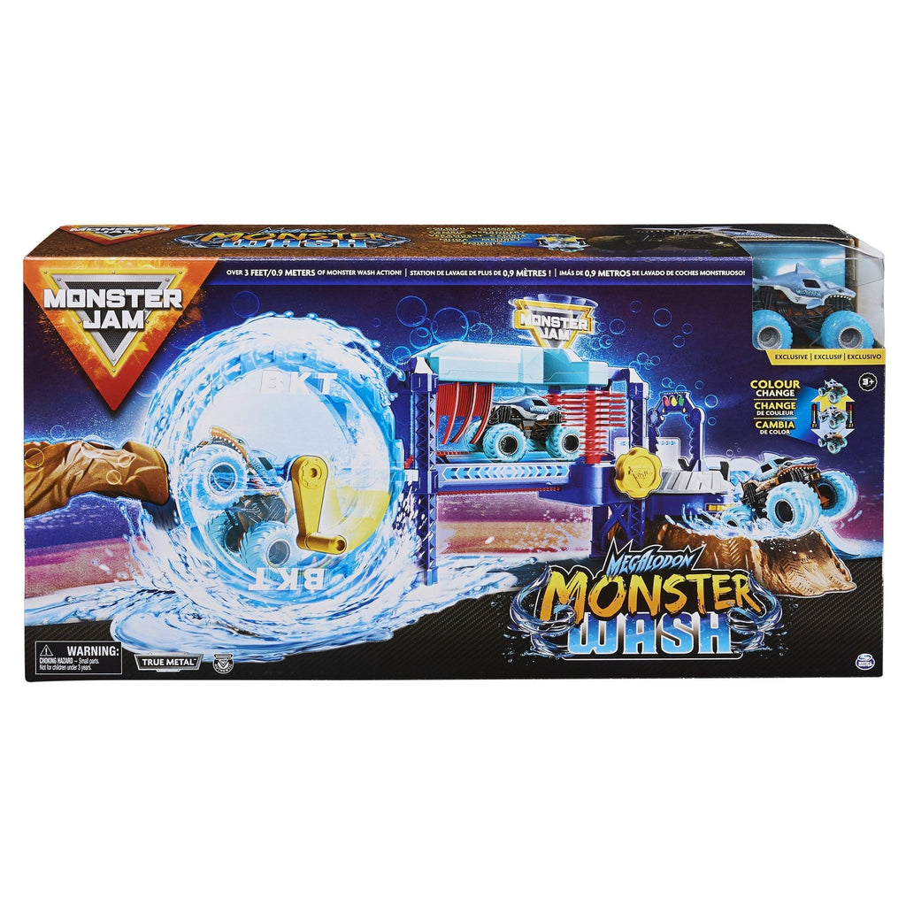 Monster Jam Megalodon Monster Wash Playset - TOYBOX Toy Shop