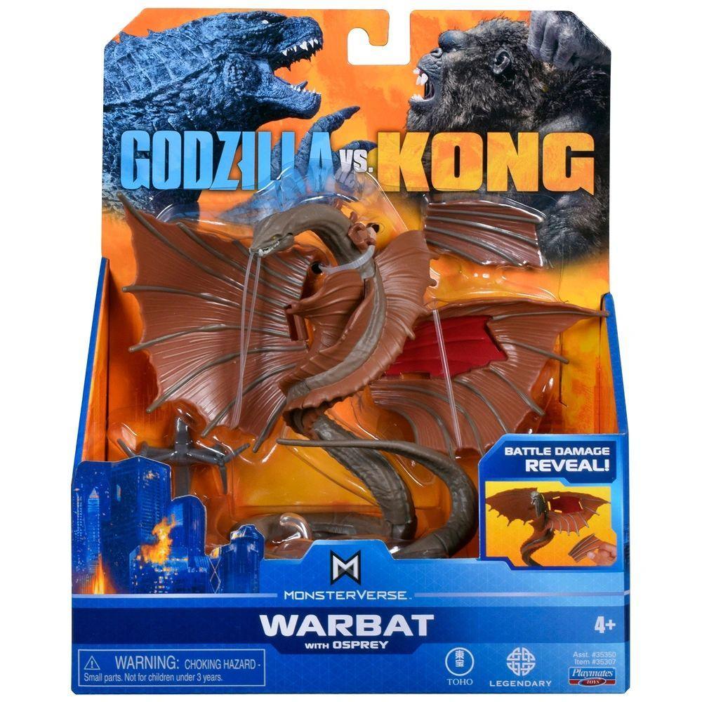 Monsterverse Godzilla vs Kong 15cm Hollow Earth Monsters Warbat with Osprey - TOYBOX