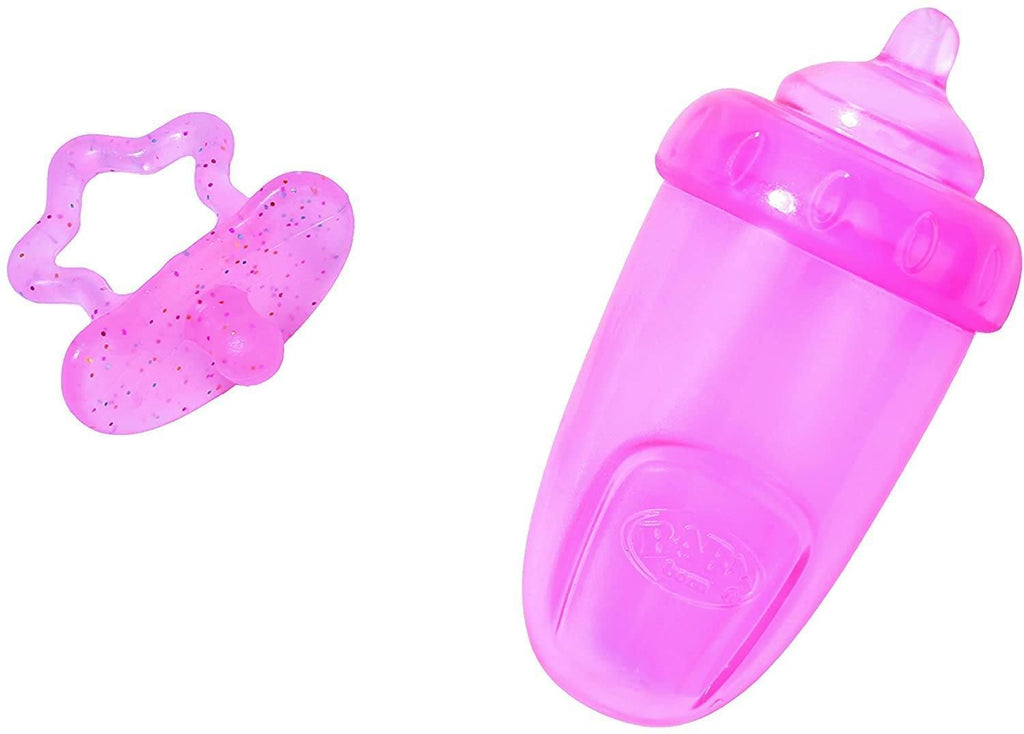 Mt Little Baby Born Bottle And Pacifier Set - TOYBOX