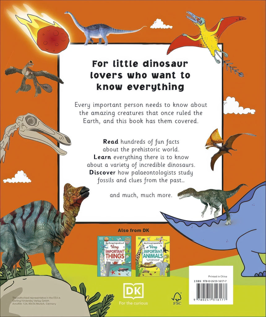 My Encyclopedia of Very Import Dinosaurs - Hardback Book