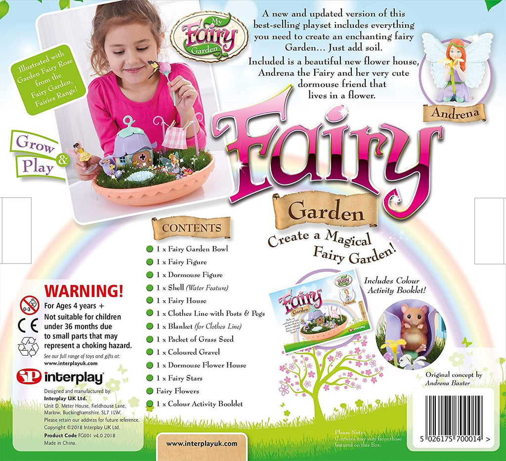 My Fairy Garden FG001 Fairy Garden Playset - TOYBOX Toy Shop