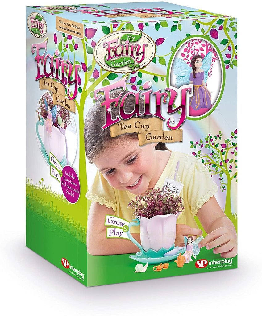My Fairy Garden FG209 Fairies Tea Cup Garden Playset - TOYBOX Toy Shop