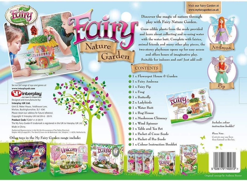 My Fairy Garden FG407 Fairy Nature Garden Playset - TOYBOX Toy Shop