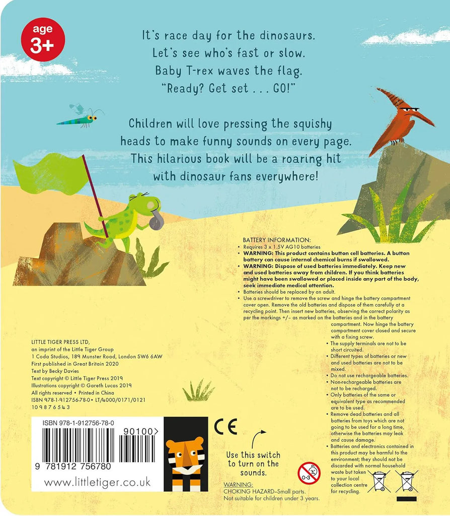 My First Touch and Feel Sound Interactive Dinosaur Book