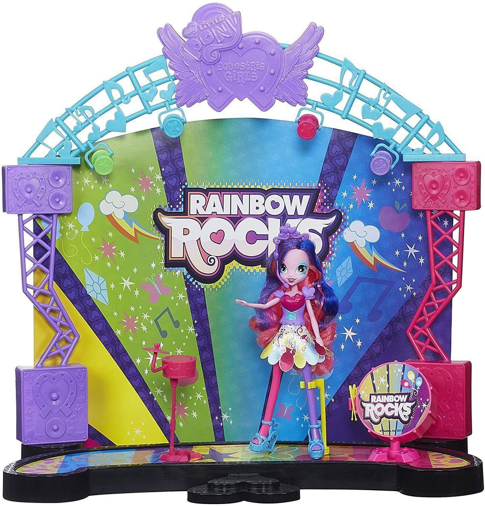 My Little Pony Equestria Girls Rainbow Rocks Mane Event Stage Playset - TOYBOX