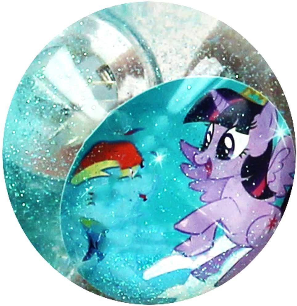 My Little Pony Light Up Glitter Water Ball 6cm - Assorted - TOYBOX Toy Shop