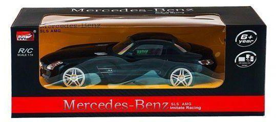 MZ Mercedes Benz SLS AMG Remote Controlled RC Car - Black - TOYBOX