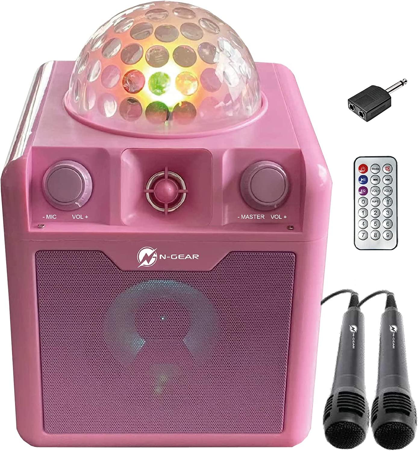 n gear disco star 710 N-gear 7 In 1 Disco Star 710 Karaoke Party System, Pink