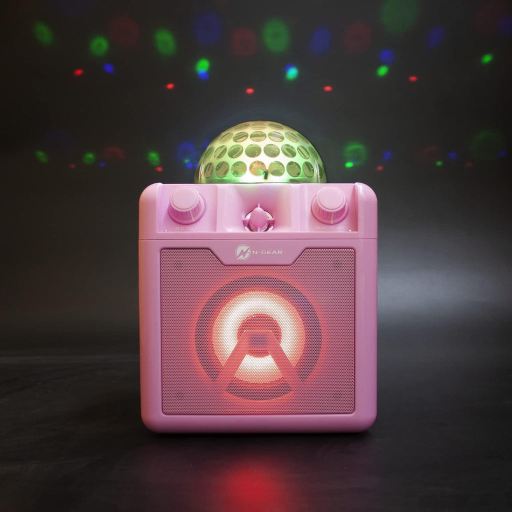 N-Gear 7 in 1 Disco Star 710 Karaoke Party System, Pink - TOYBOX Toy Shop