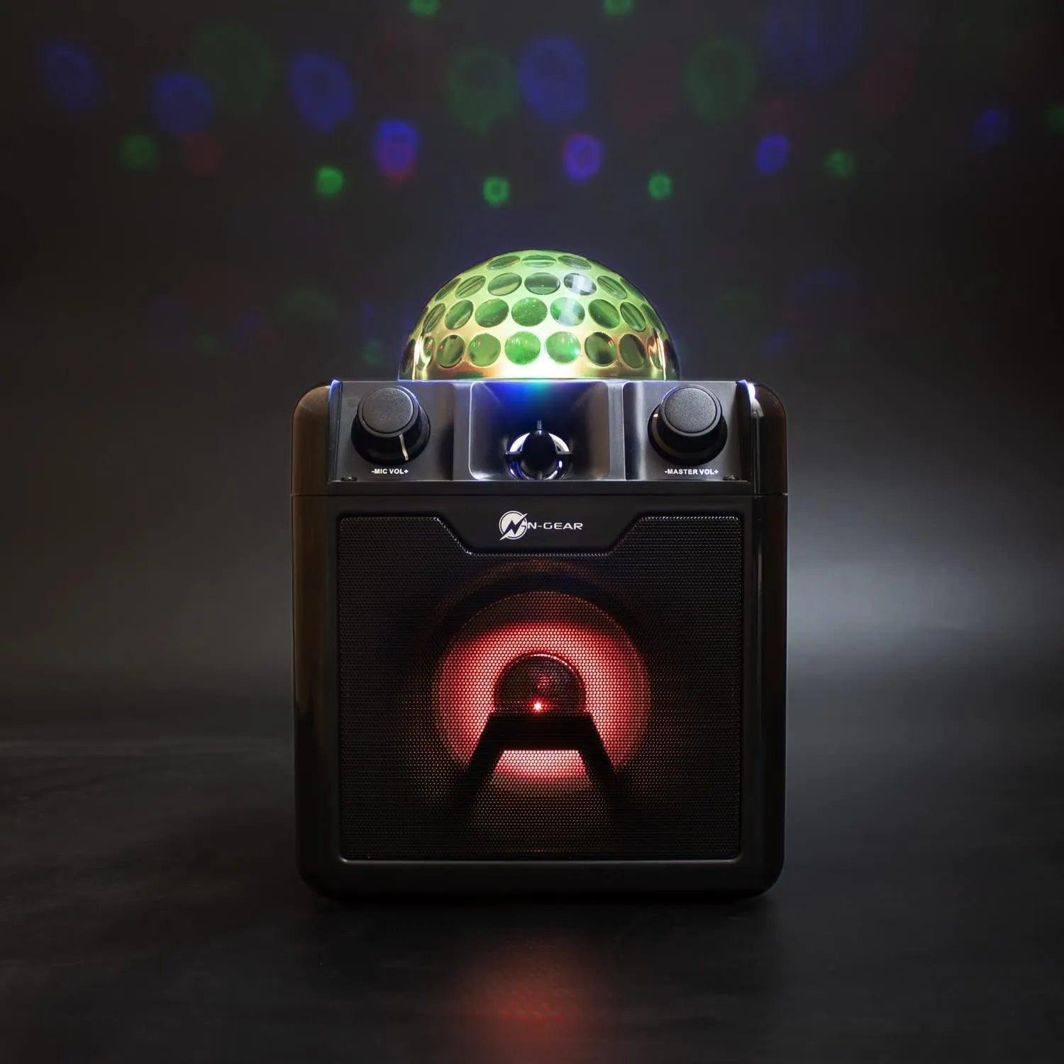 n gear karaoke N-gear Disco Block 410 Karaoke, Black