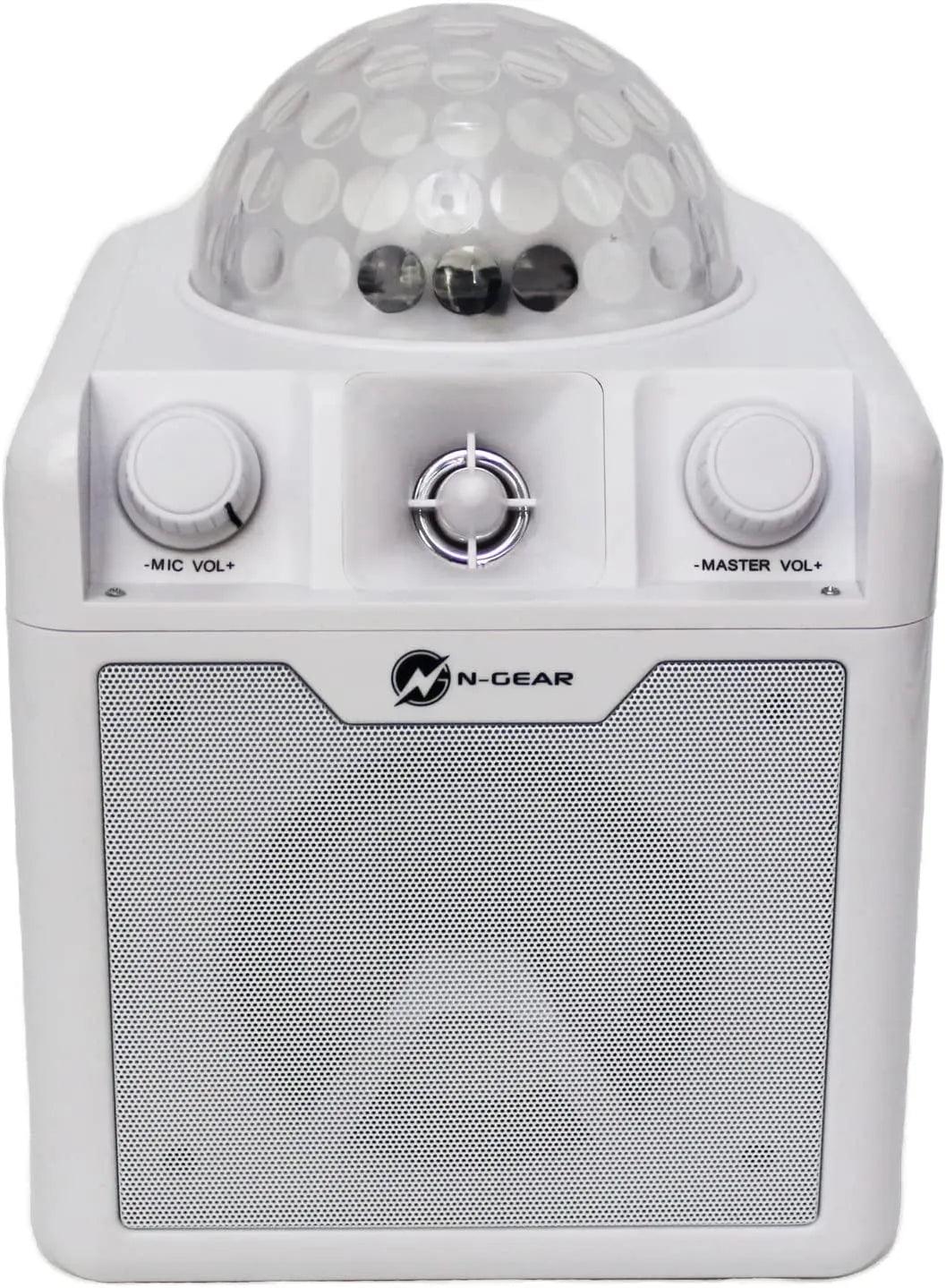 n gear karaoke N-gear Disco Block 410 Karaoke, White
