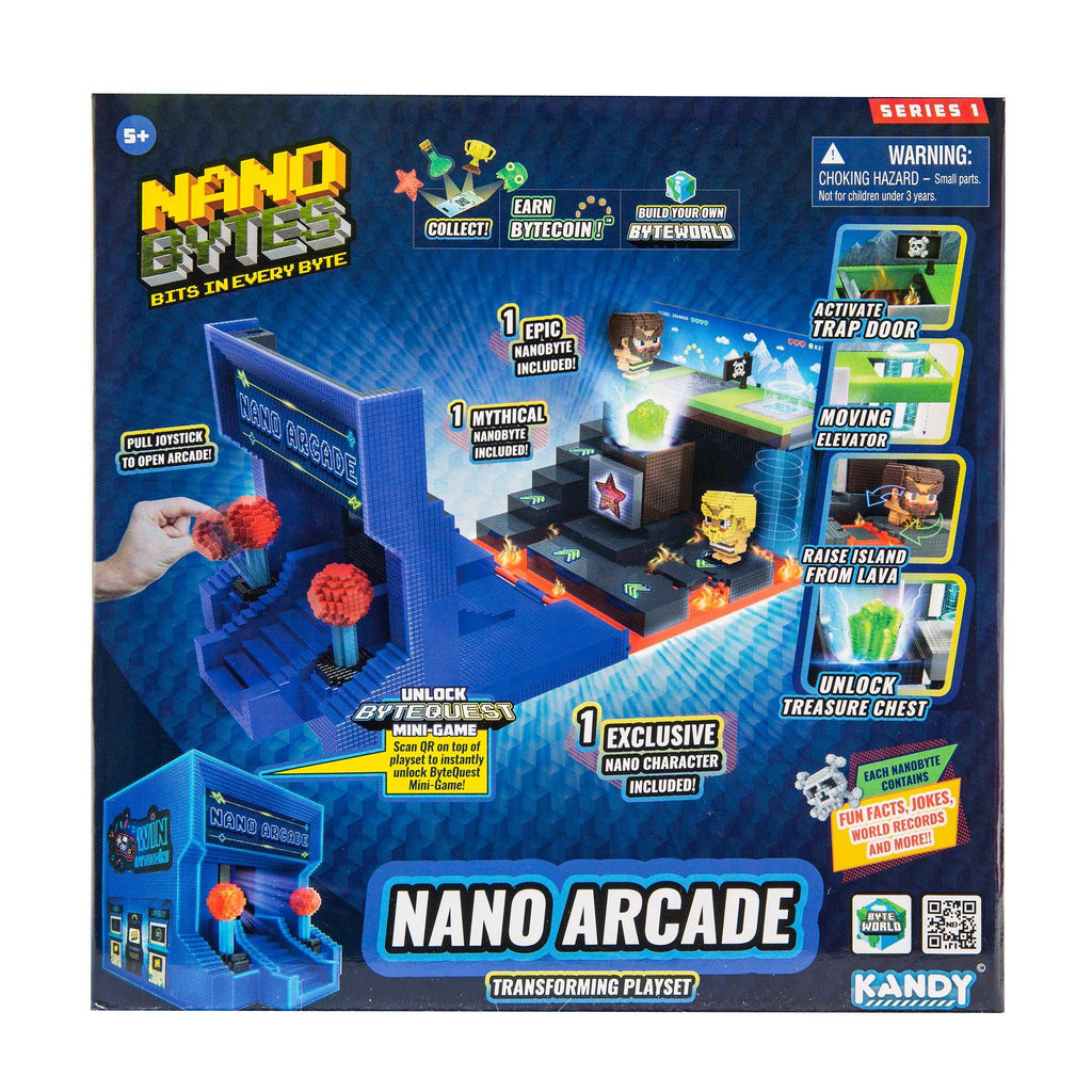 Nanobytes Nano Arcade Transforming Playset - TOYBOX Toy Shop