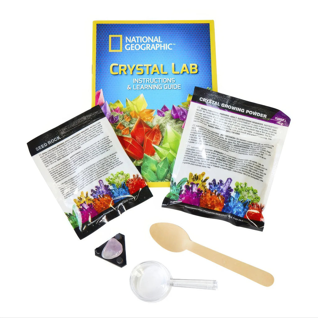 National Geographic Glow In The Dark Crystal Lab Kit - Amethyst