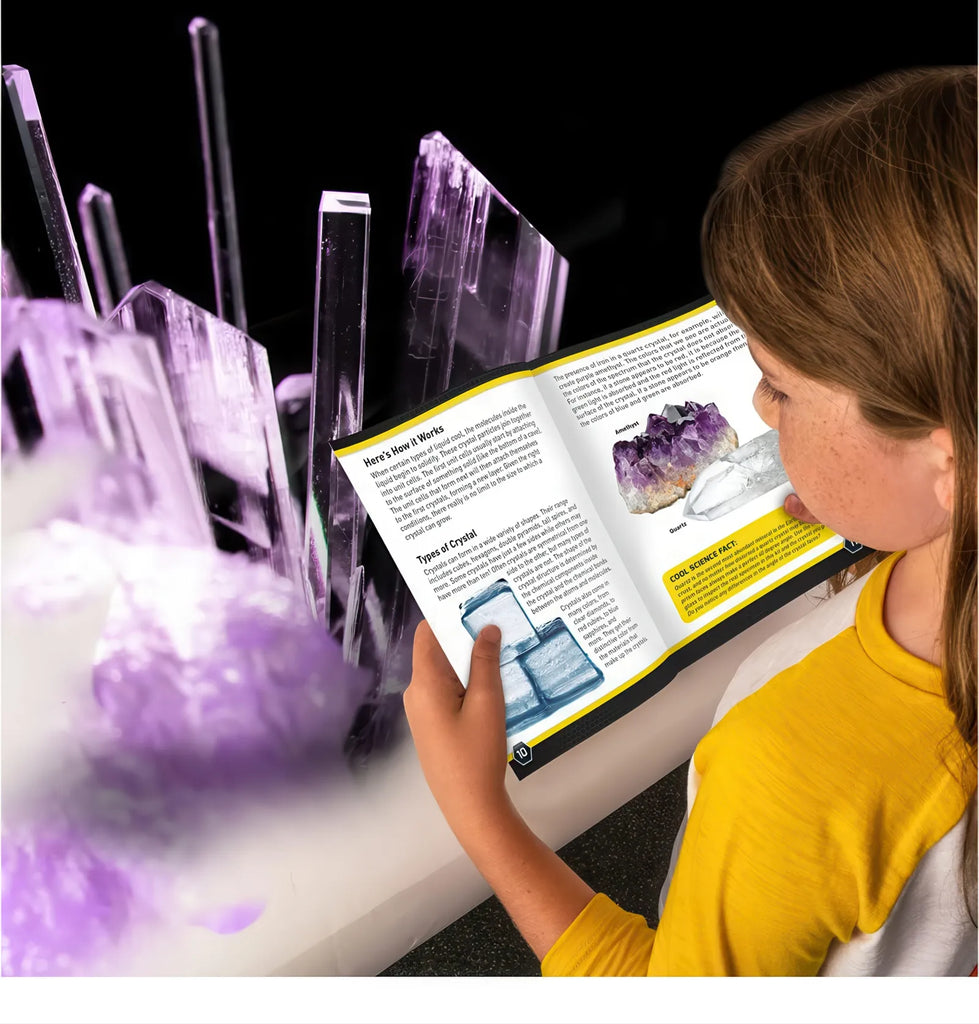 National Geographic Glow In The Dark Crystal Lab Kit - Amethyst