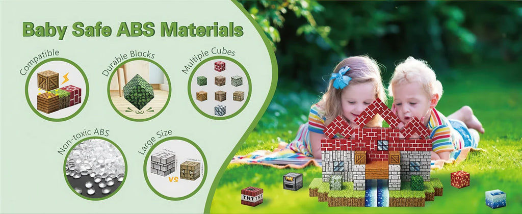 Neo Click Magnetic Building Cubes – 100pce Set